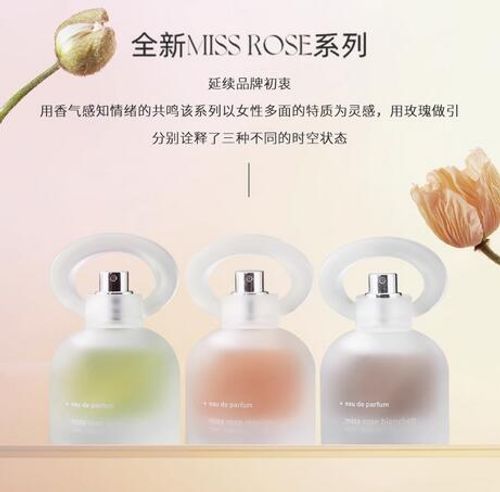 自然目錄MissRose玫瑰系列沙龍淡香水女士持久留香