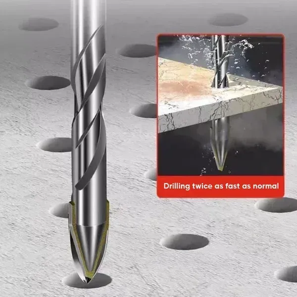 ⚡Hot Sales 40% OFF⭐High-strength eccentric twist drill bit（6+8+10+12mm）