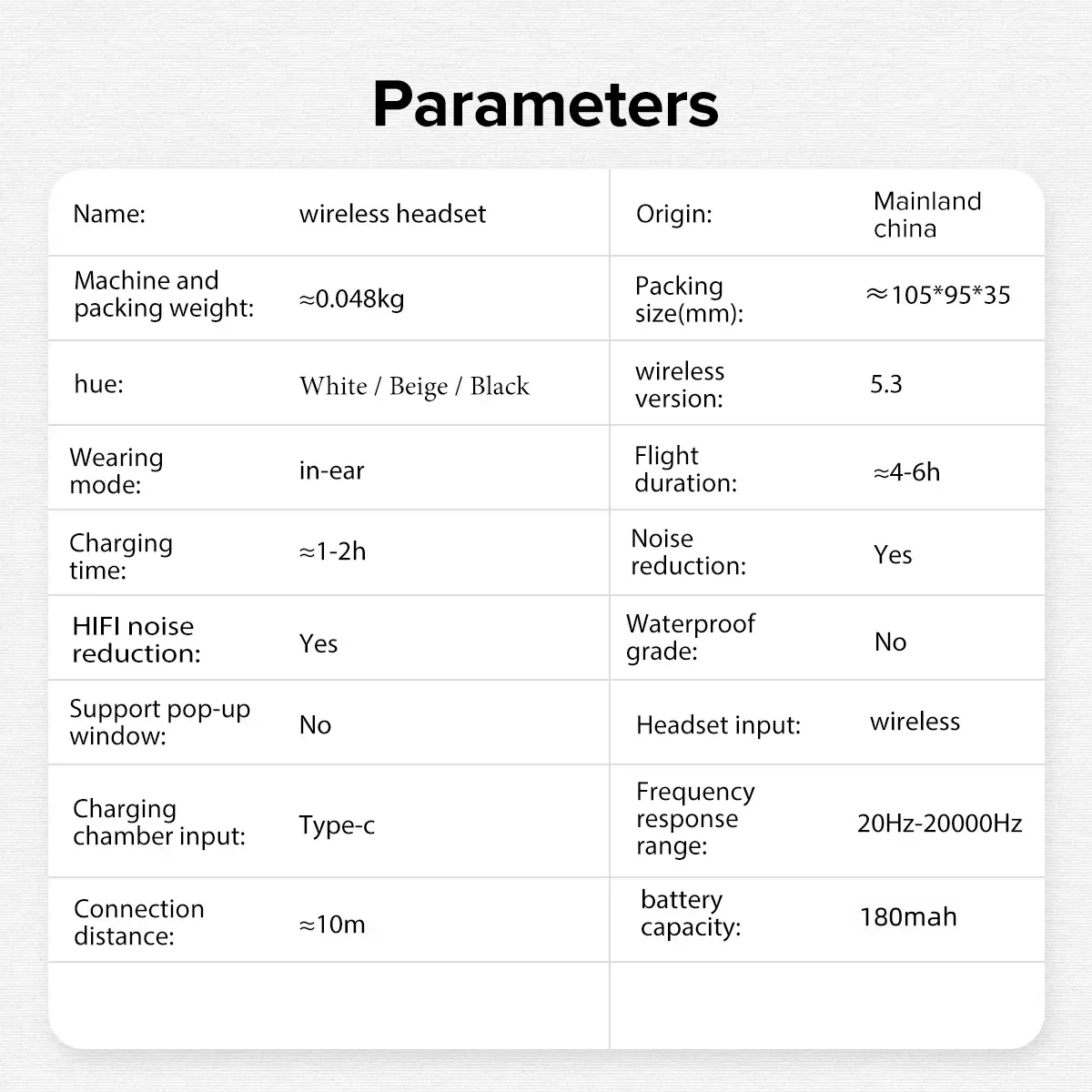 Sweatproof Sports Earbuds 🎧 Mic for Workout Travel Sleep