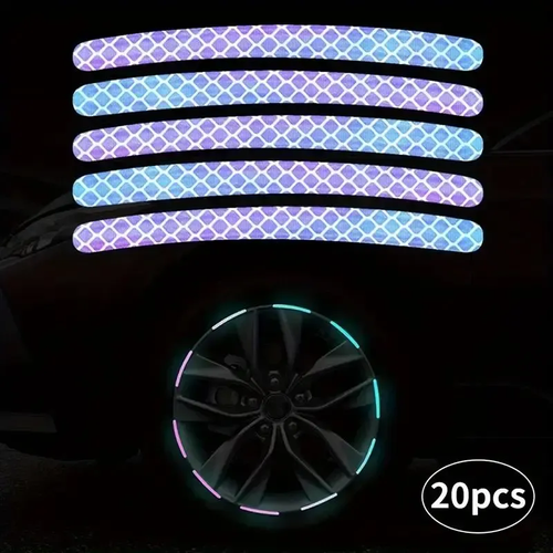 Universal Wheel Reflective Stickers