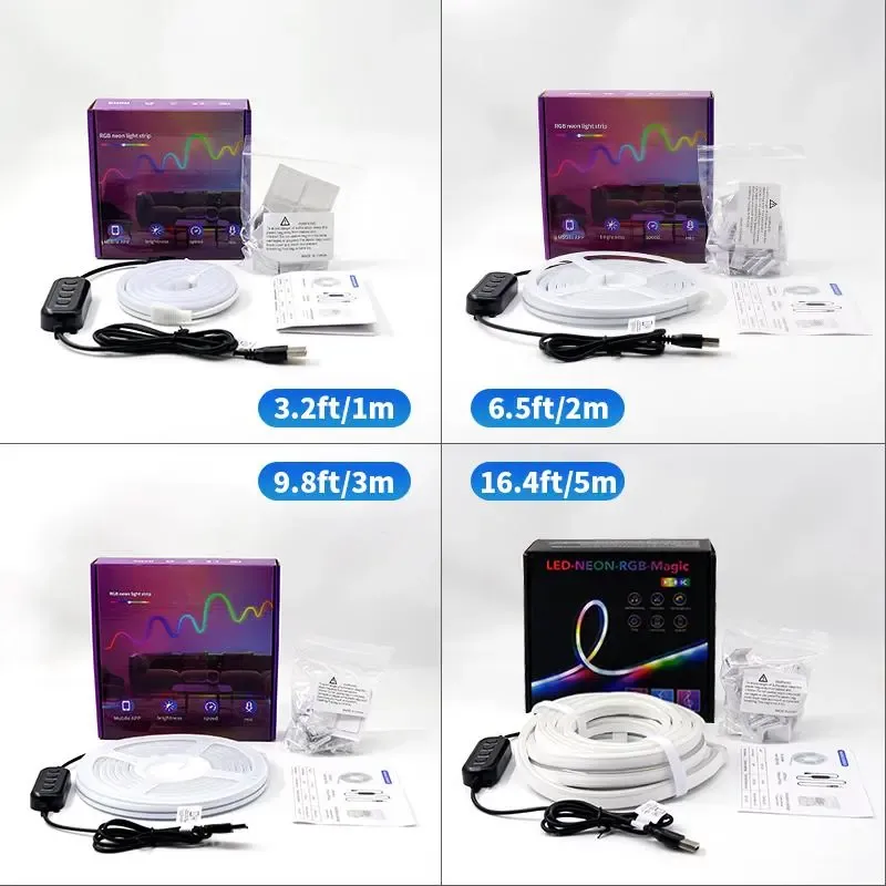 💡 USB RGB LED Strip Light, App Control, TV Bedroom Decor Light