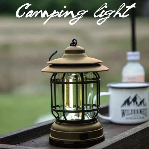 Portable Retro Camping Lamp