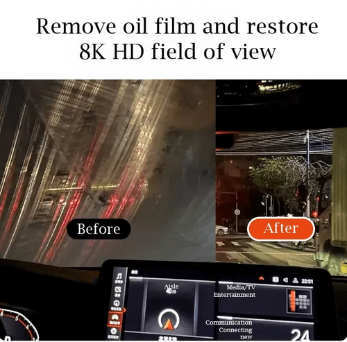 New Design Glass oil film cleaning wipe oil film remover