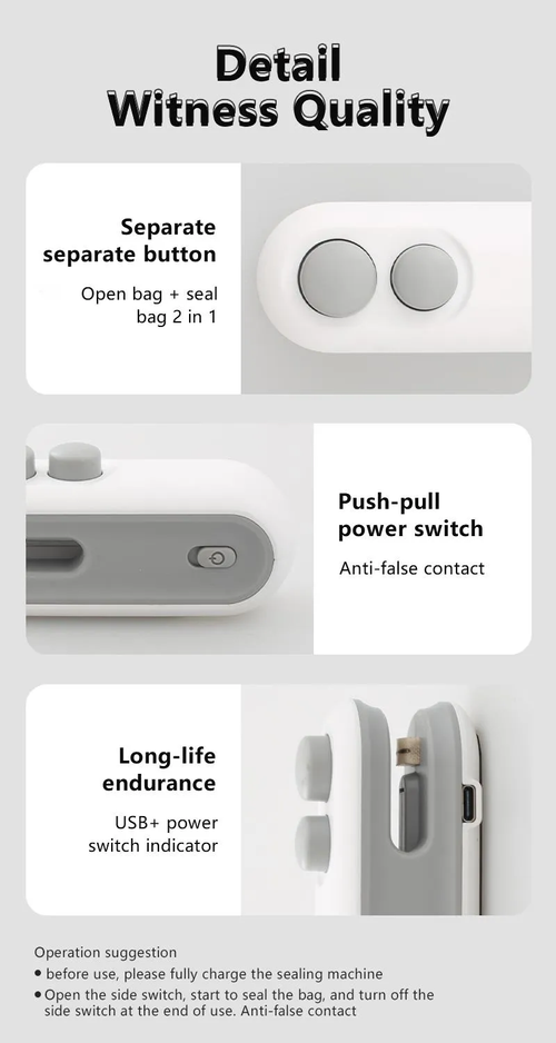 2 in 1 Heated USB Rechargeable Bag Sealer, Snack Mini Bag Sealing Machine, Plastic Electric Bag Sealers, Keep Food Fresh, Portable Sealer for Picnics, Home, Travel & Office, Compact Mini Food Sealer, Reusable USB Charging Seal Machine, Perfect for Snacks, Fruits, Dry Food to Extend Freshness, Easy to Use Portable Kitchen Accessory