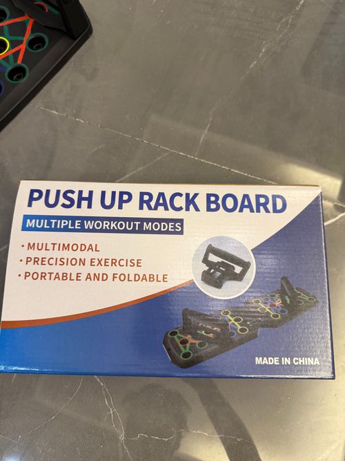 Upgraded 28 Holes Push Up Board Multifunctional Home Fitness Equipment Portable Chest Abs Core Muscle Training Stand Workout Support for Men Full Body Exercise