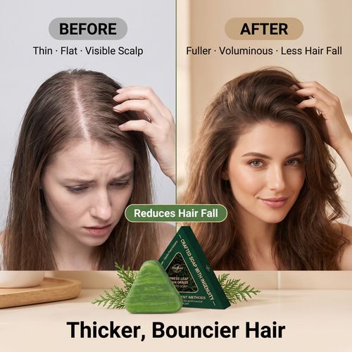 Usma & Platycladus Hair Soap | Stop Hair Loss, Nourish Scalp, Strengthen Hair Roots