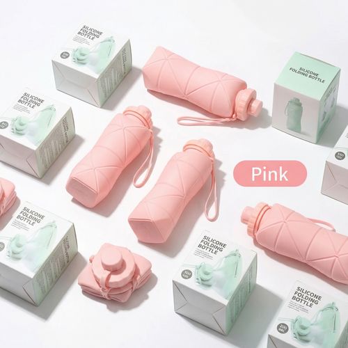 600ML Collapsible Silicone Water Bottle | Your Perfect Outdoor Buddy!