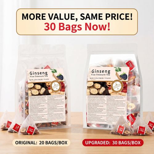 Men s Kidney Vitality Ginseng Five Treasure Energy Tea