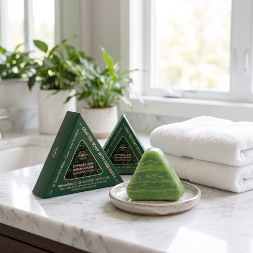 Usma & Platycladus Hair Soap | Stop Hair Loss, Nourish Scalp, Strengthen Hair Roots