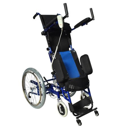 Medical equipment electric standing wheelchair motorized lift up wheelchair