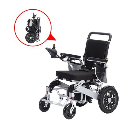 wholesale foldable electric power wheel chair custom portable folding off road electric wheelchair for lightweight