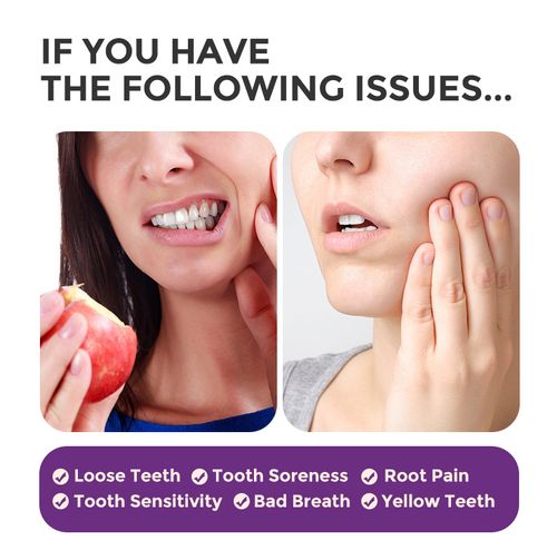 Kreain Nature Whitening, Yellowing Removing, Warming, and Cleaning Teeth, Refreshing Breath, Caring for Oral Teeth