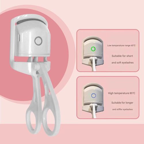 Electric eyelash curler, electric curling and long-lasting shaping eyelash curler, curling device, charging and heating electric eyebrow curler, divine tool