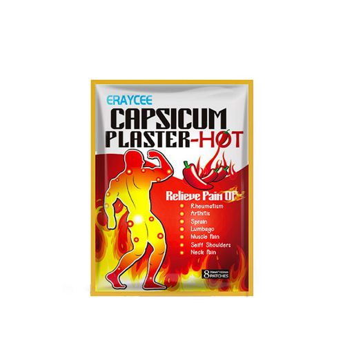 Herbal extracted chili hot patches relieve lumbar and cervical pain