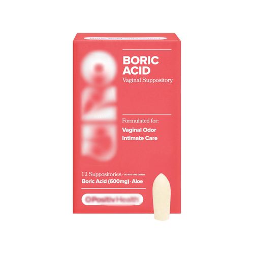 Improve vaginal odor and private care uroBORIC ACID NR900-NAD suppository energy focus supplement