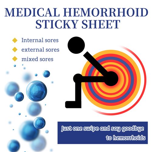 Hemorrhoid ointment for reducing swelling, itching, and pain in the anal area caused by mixed internal and external meatballs. Anal Comfort Care Cream