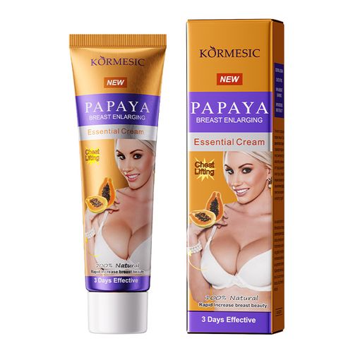 Papaya Breast Enhancement cream lifts and tightens the breasts