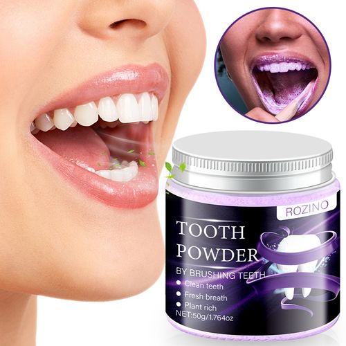 Tooth powder, fresh breath, yellowing, smoke stains, yellowing, bad breath, mild gum protection toothpaste