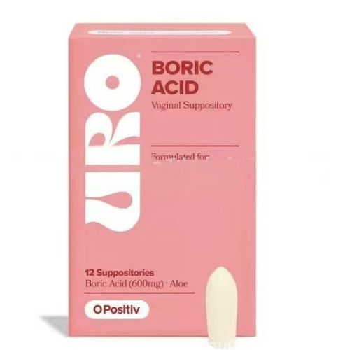 Improve vaginal odor and private care uroBORIC ACID NR900-NAD suppository energy focus supplement