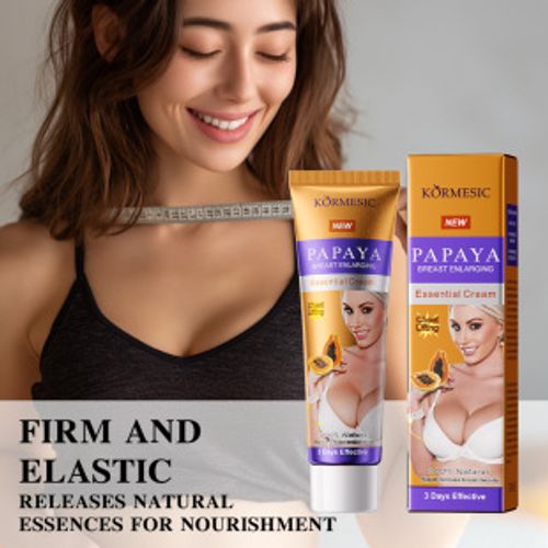 Papaya Breast Enhancement cream lifts and tightens the breasts