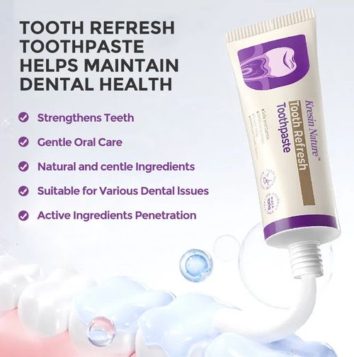 Kreain Nature Whitening, Yellowing Removing, Warming, and Cleaning Teeth, Refreshing Breath, Caring for Oral Teeth