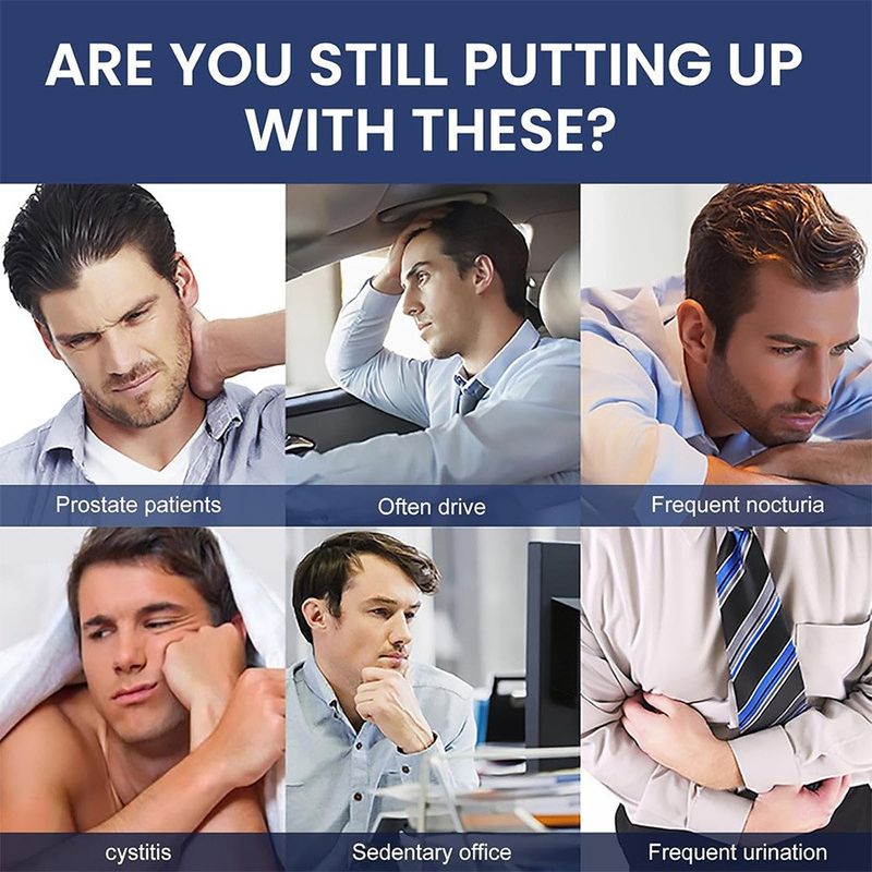 Just one inhalation can relieve prostate discomfort in 5 minutes.