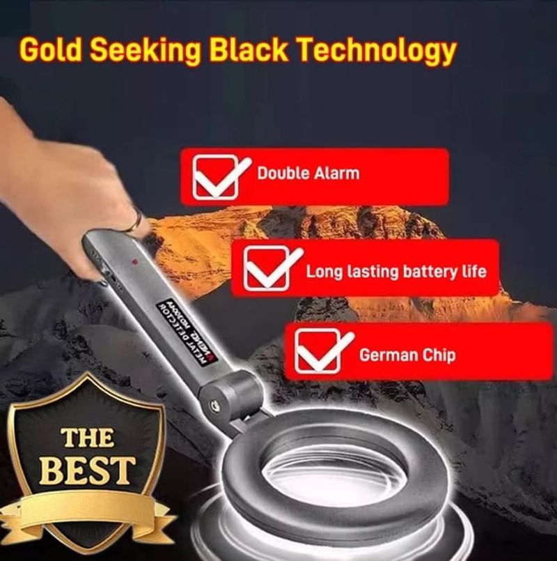 Handheld Highly Sensitive Metal Detectors