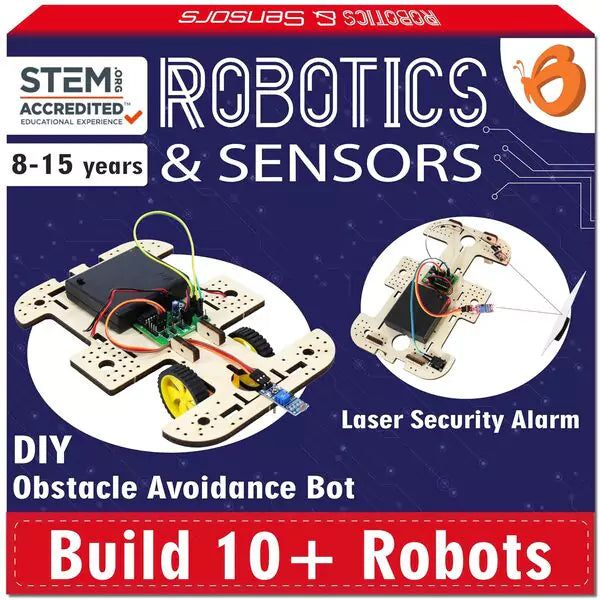 10-in-1 STEM Robotics Starter Kit | Ages 8-12