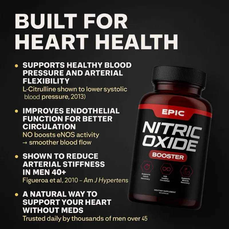 Nitric Oxide+ ProstateHealth-Ultimate StackFor Better Flow, Sleep,and Sex