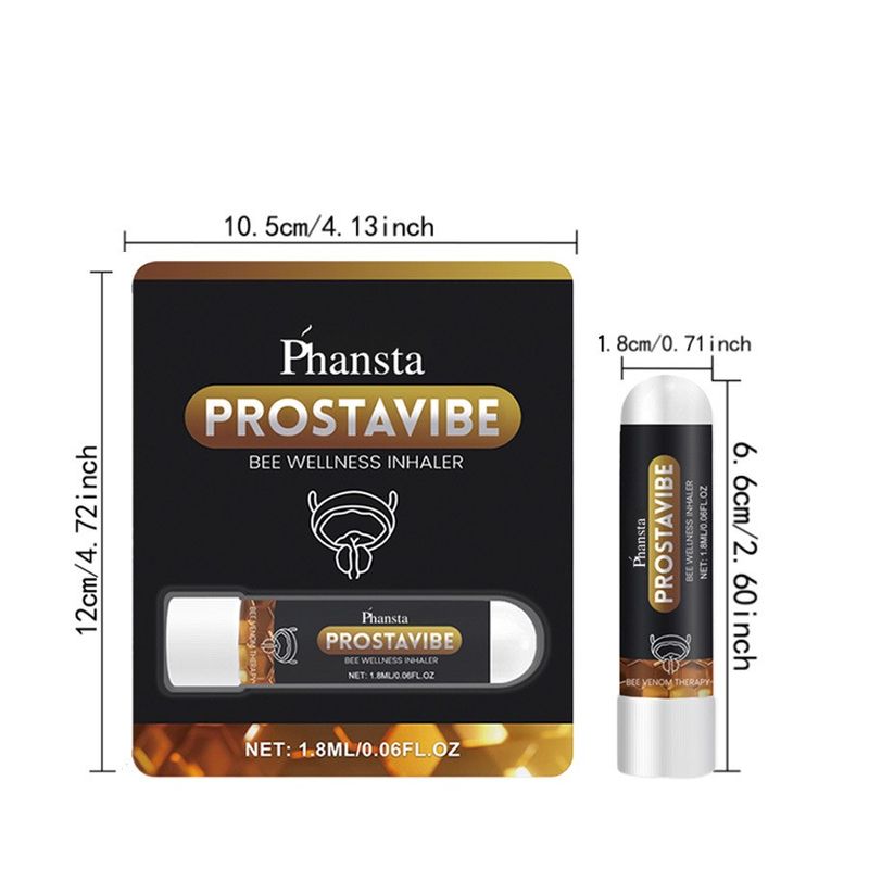 Just one inhalation can relieve prostate discomfort in 5 minutes.