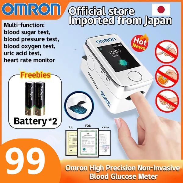 Genuine Omron non-invasive portable blood glucose meter