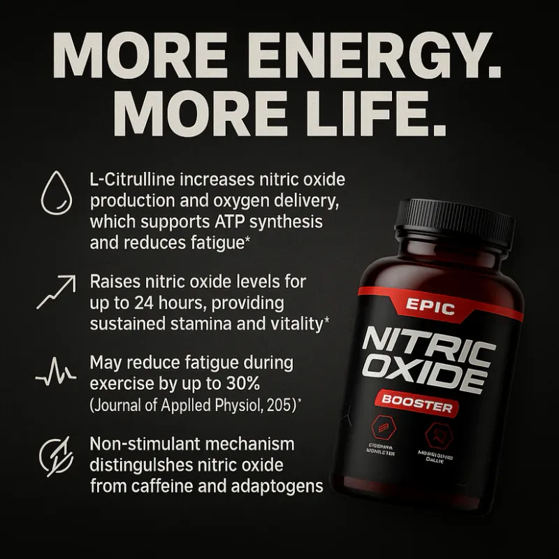 Nitric Oxide+ ProstateHealth-Ultimate StackFor Better Flow, Sleep,and Sex