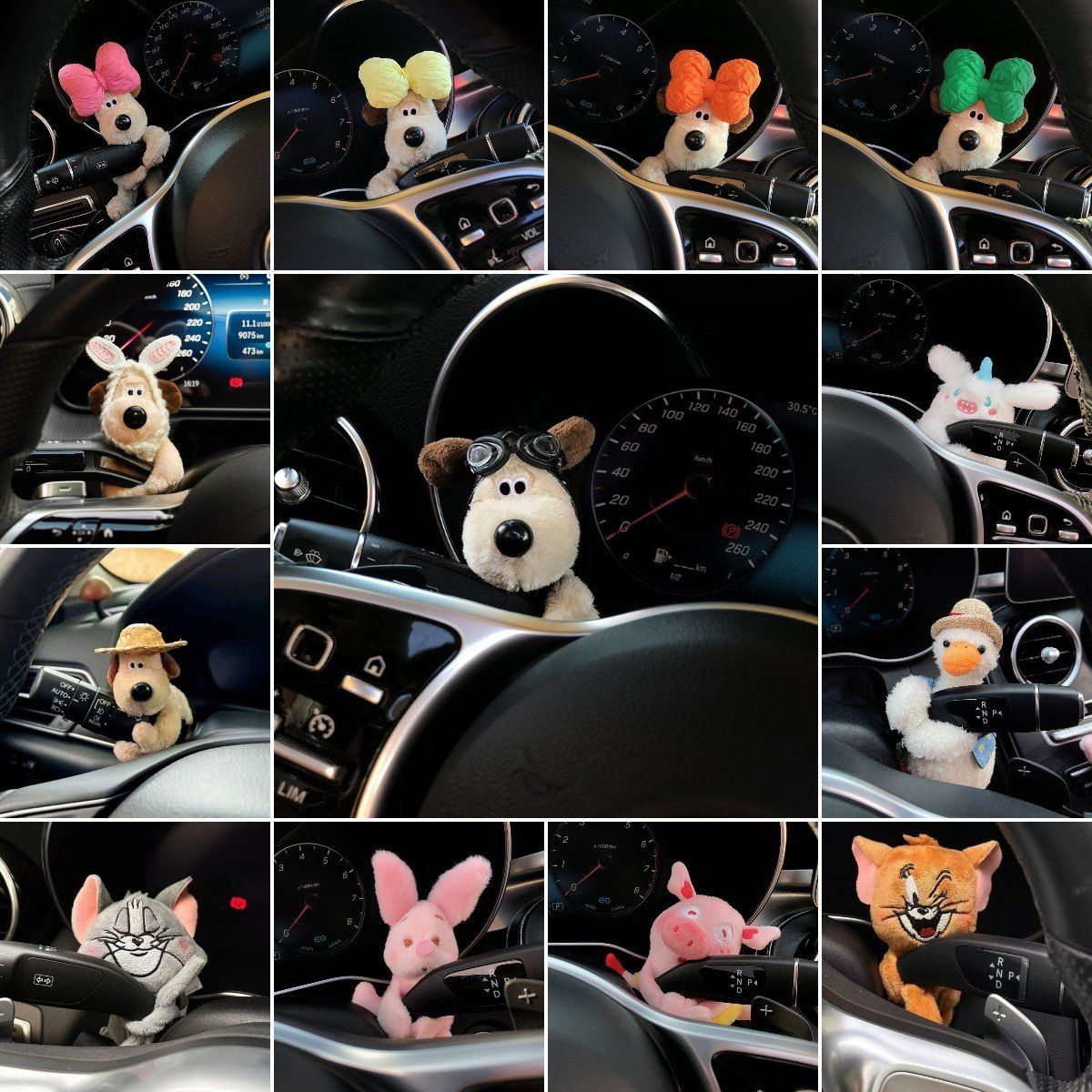 Buy 3 get 3 free Limited time discount car decoration healing small animals