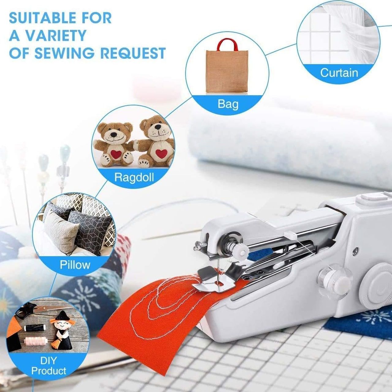 Small Manual Sewing Machine | Hand Sewing