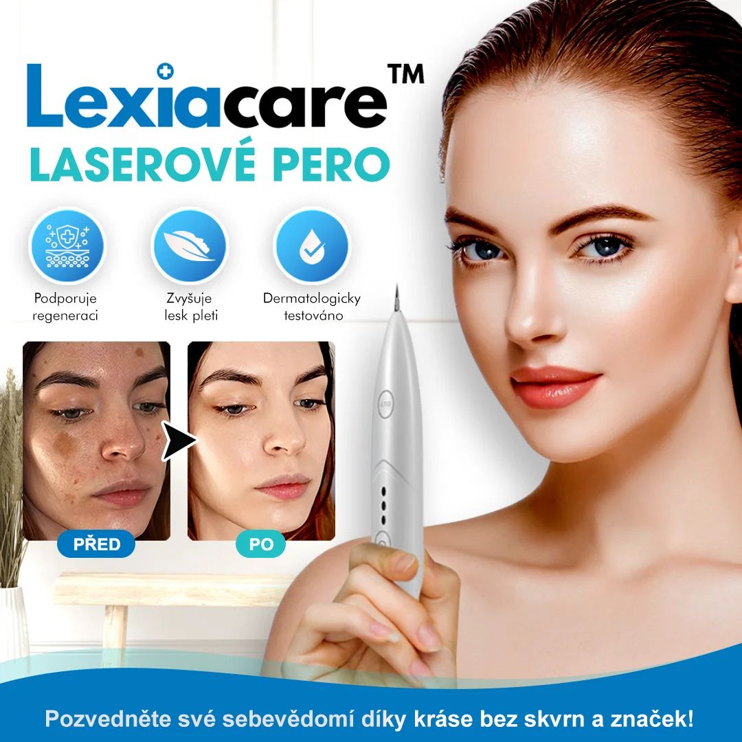 Easily remove skin tags, birthmarks, warts, freckles with the LexiaCare™ laser pointer