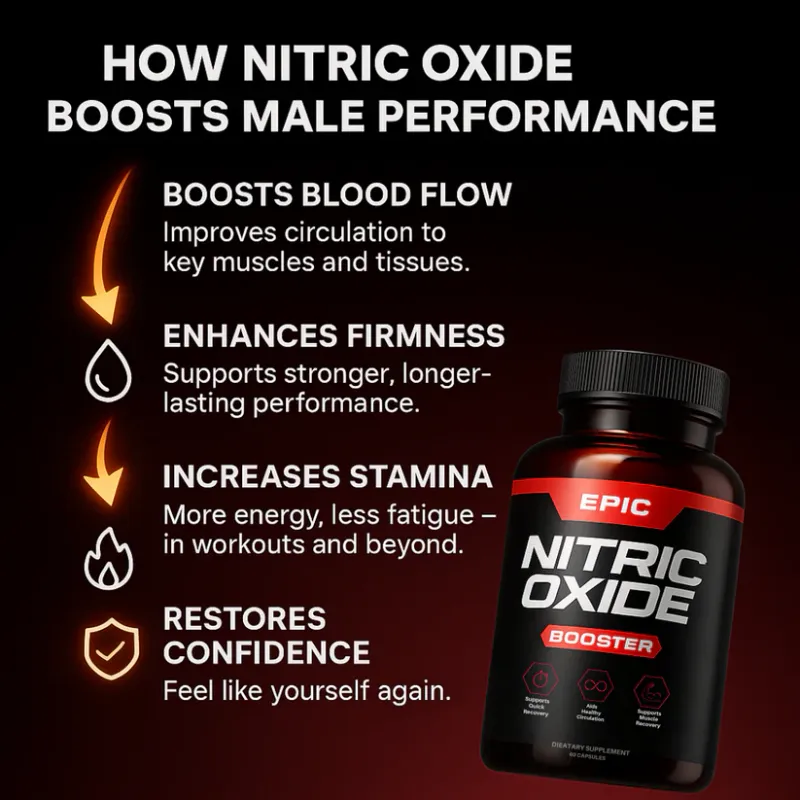 Nitric Oxide+ ProstateHealth-Ultimate StackFor Better Flow, Sleep,and Sex