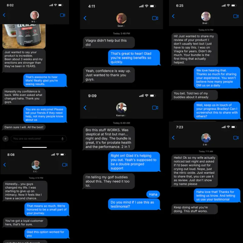 Nitric Oxide+ ProstateHealth-Ultimate StackFor Better Flow, Sleep,and Sex