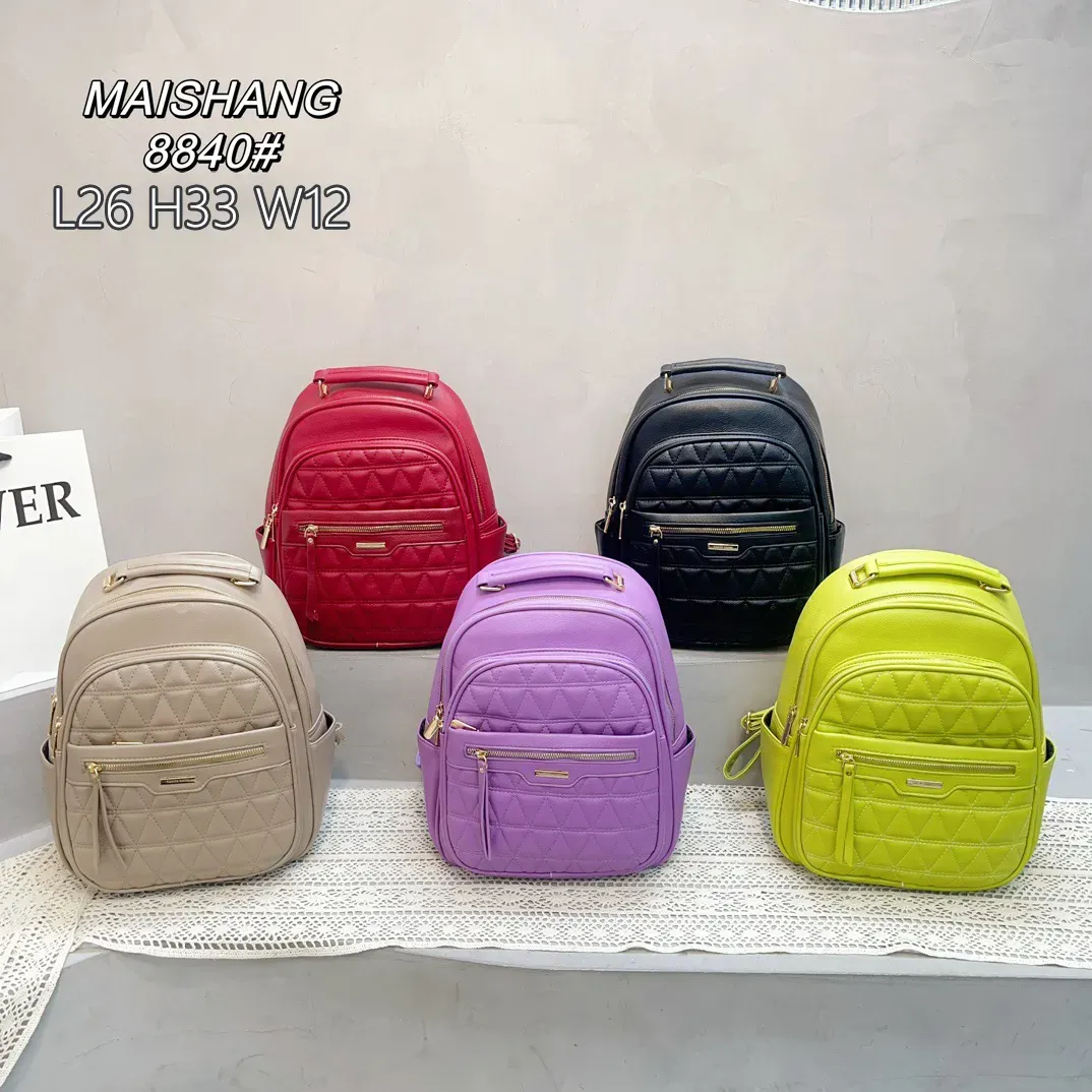 2024 new fashion short-distance travel small backpack high-end small embroidery backpack for women