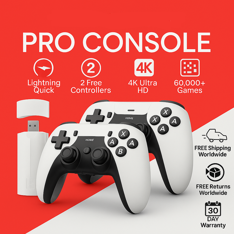 CONSOLE 60,000+ LICENSEDGAMES (2 FREE CONTROLLERS INCLUDED)