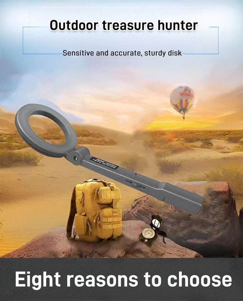 Handheld Highly Sensitive Metal Detectors