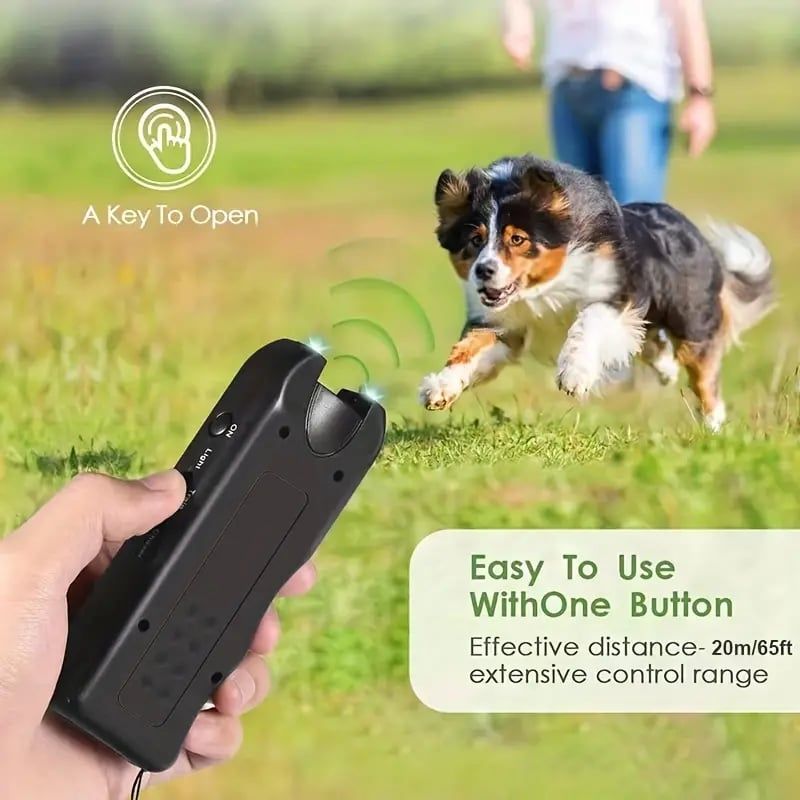 Hot sale 49% off ✨Handheld Luminous Ultrasonic Dog Repellent