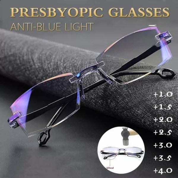 The hot-selling dual-purpose glasses have a progressive blue light protection function