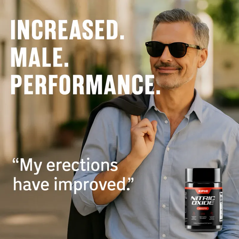 Nitric Oxide+ ProstateHealth-Ultimate StackFor Better Flow, Sleep,and Sex