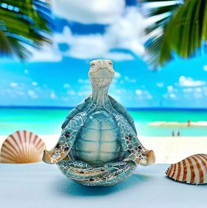 Handcrafted Meditation Yoga Turtle