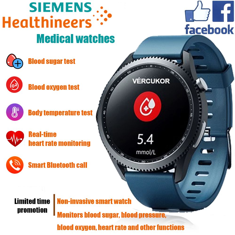 Siemens Smart Watch – Real-time Blood Glucose and Blood Pressure Monitoring