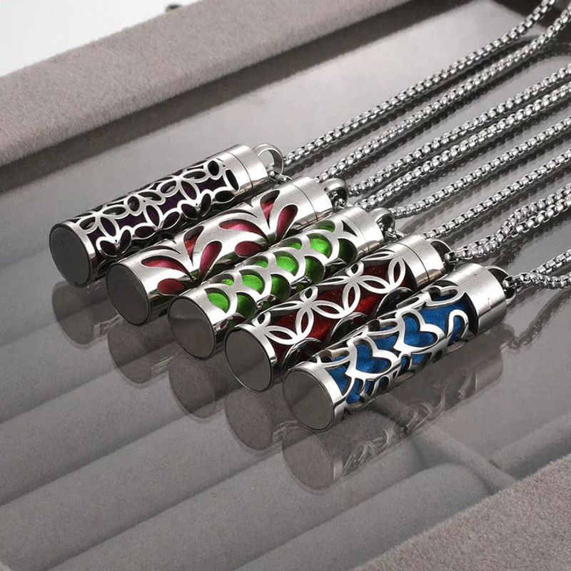1+1FREE|Long-lasting scented pendant necklace perfume