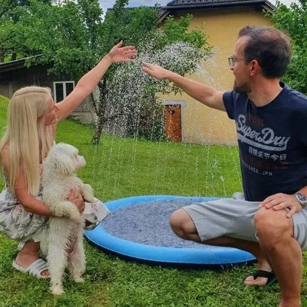 Limited time discount refreshing dog sprinkler mat