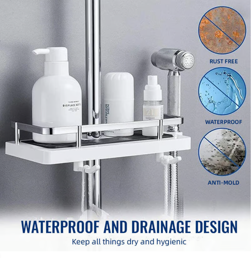 🔥 Punch-free multi-function storage rack