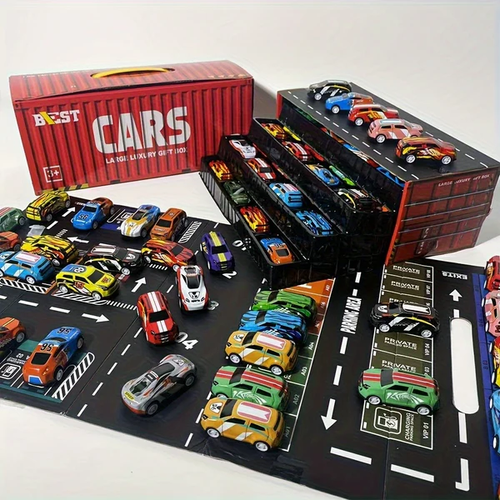 🔥48 PCS Alloy Cars & Race Cars Collection Toy for Kids-🎁PERFECT GIFT FOR CHILDREN🎁