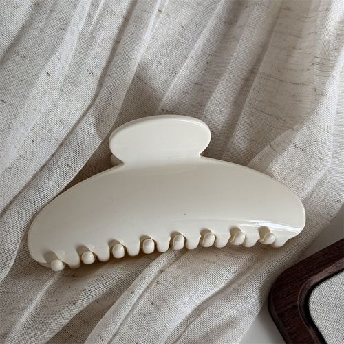 High-end Glossy Half-round Hair Claw Clip, Large Back Head Shark Clip for Thick Hair Women Hair Accessories